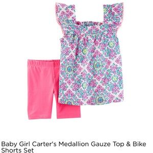 baby girl shorts set